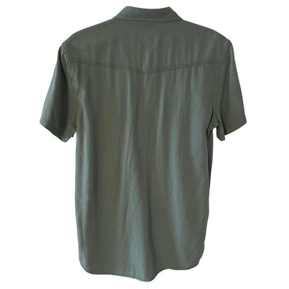 Lucky Brand Men's Western Workwear SS Shirt Pearl Snap Size Small - Picture 2 of 4